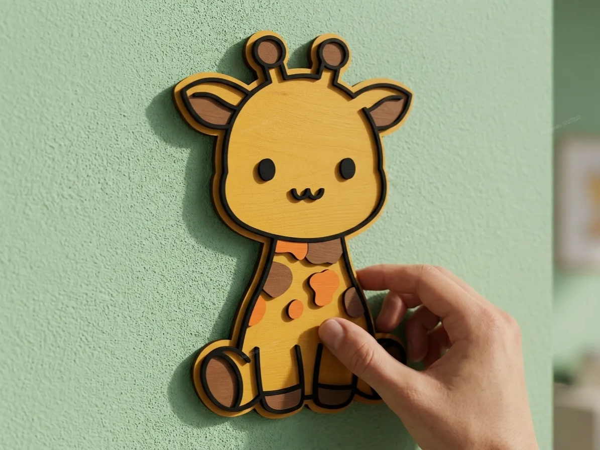 Baby Wall Decor - Baby Giraffe