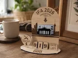 [Laser cut and engrave] IFA xTool 2026 Map Keepsake Stand & Cards