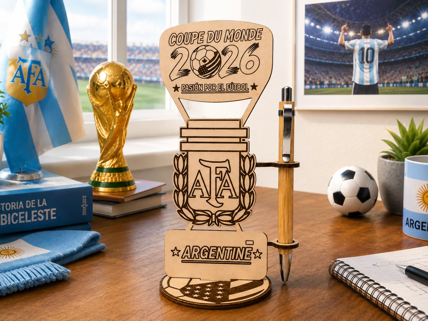 Porte-stylo Coupe du Monde 2026 Argentine