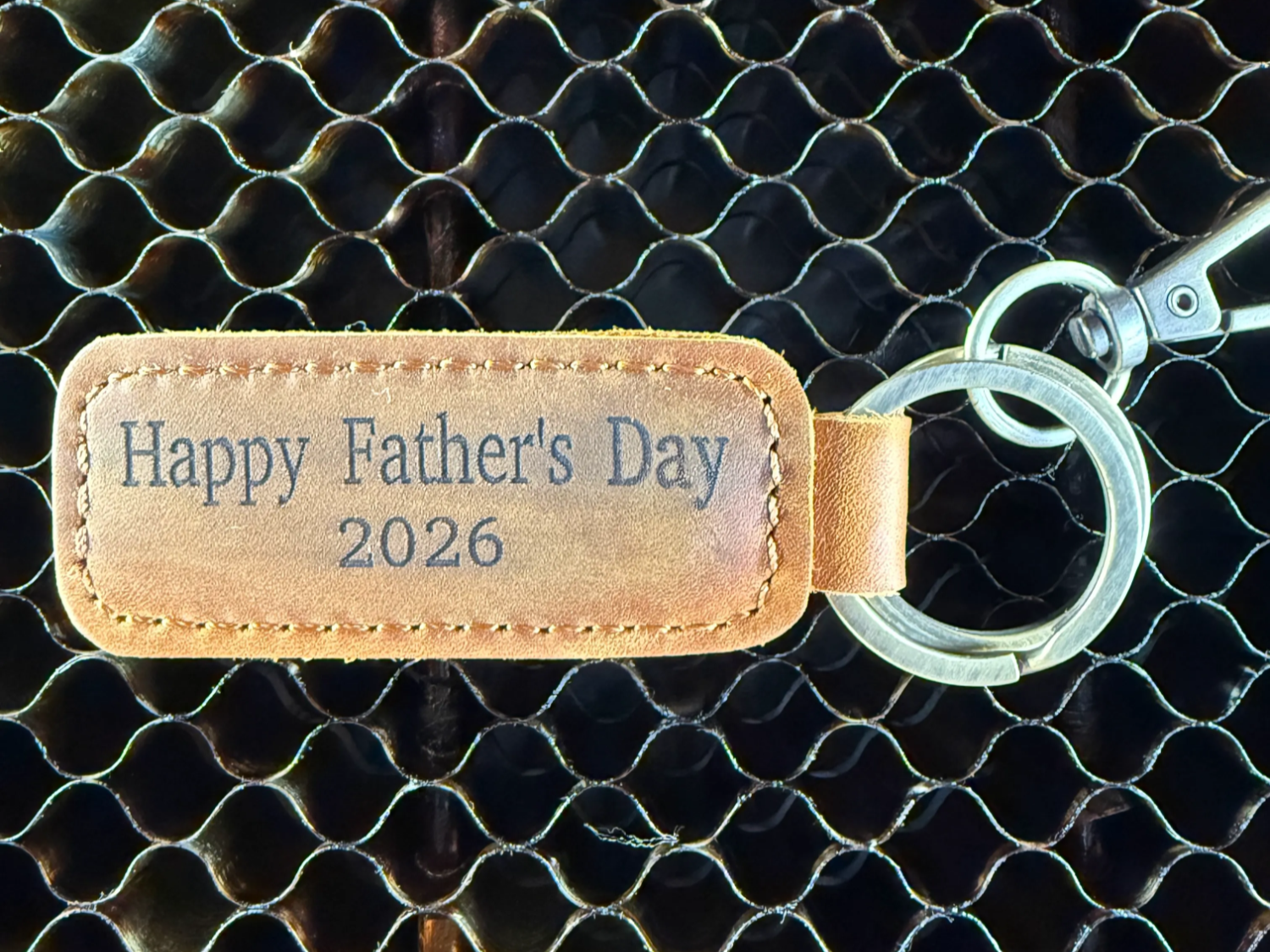 happy father's day key chain