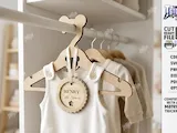 [Laser cut and engrave] Personalized Baby Closet Hanger Tags with Name and Decorative Motifs Laser Cut Bundle