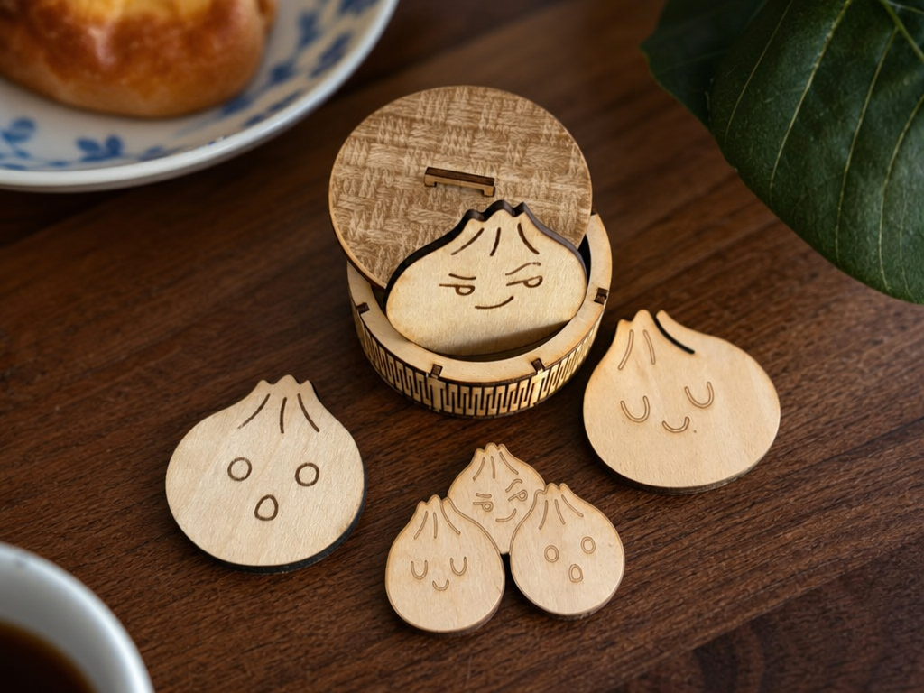 Dumpling Surprise Container with Various Dumplings Kids Toy