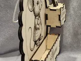 [Laser cut and engrave] Pancarte  de porte La Petite Souris pour les dents de lait