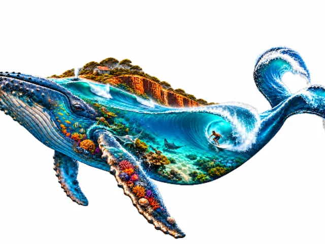 Surf Whale instruction: step 1 - Surf Whale