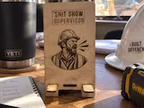 [Laser cut and engrave] phone stand for iPhone 18 Pro Max