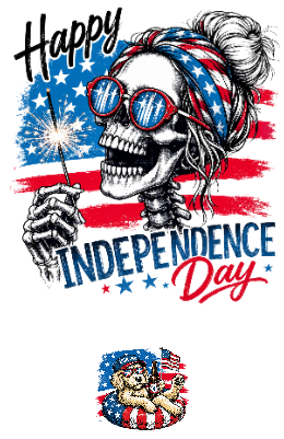Hat + T-shirt Independence Day Design.xcs