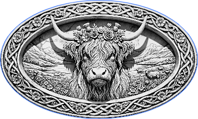 3d illusion highland cow.xcs