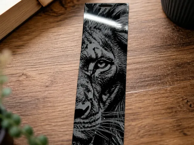 marque page lion