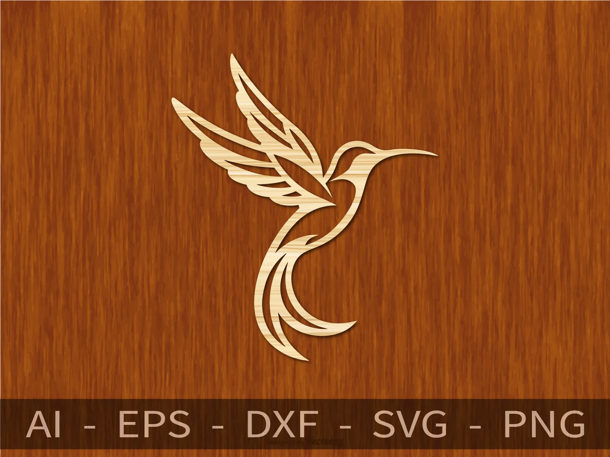 Hummingbird - Laser Cutting Design File