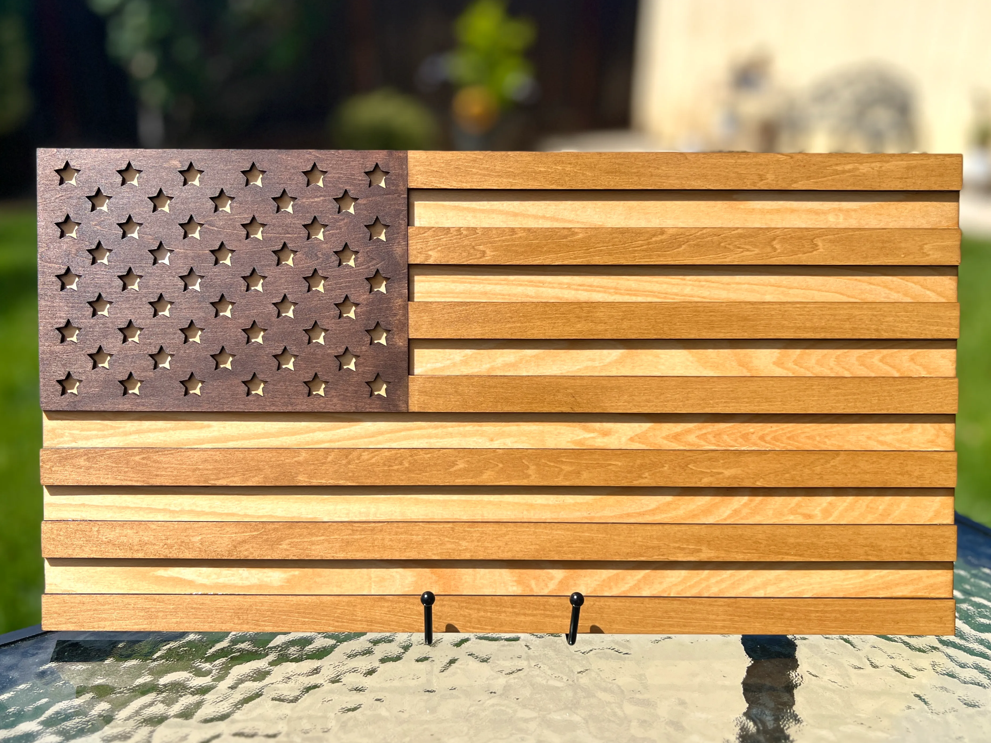 American Flag Tabletop Art