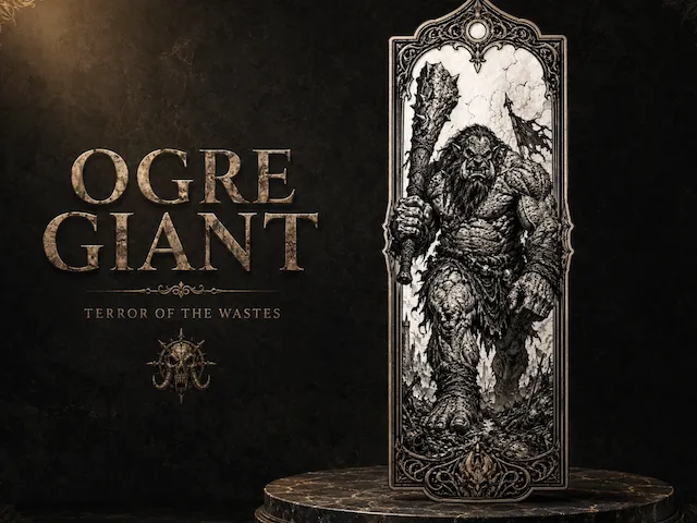 Ogre Giant Terror of the Wastes