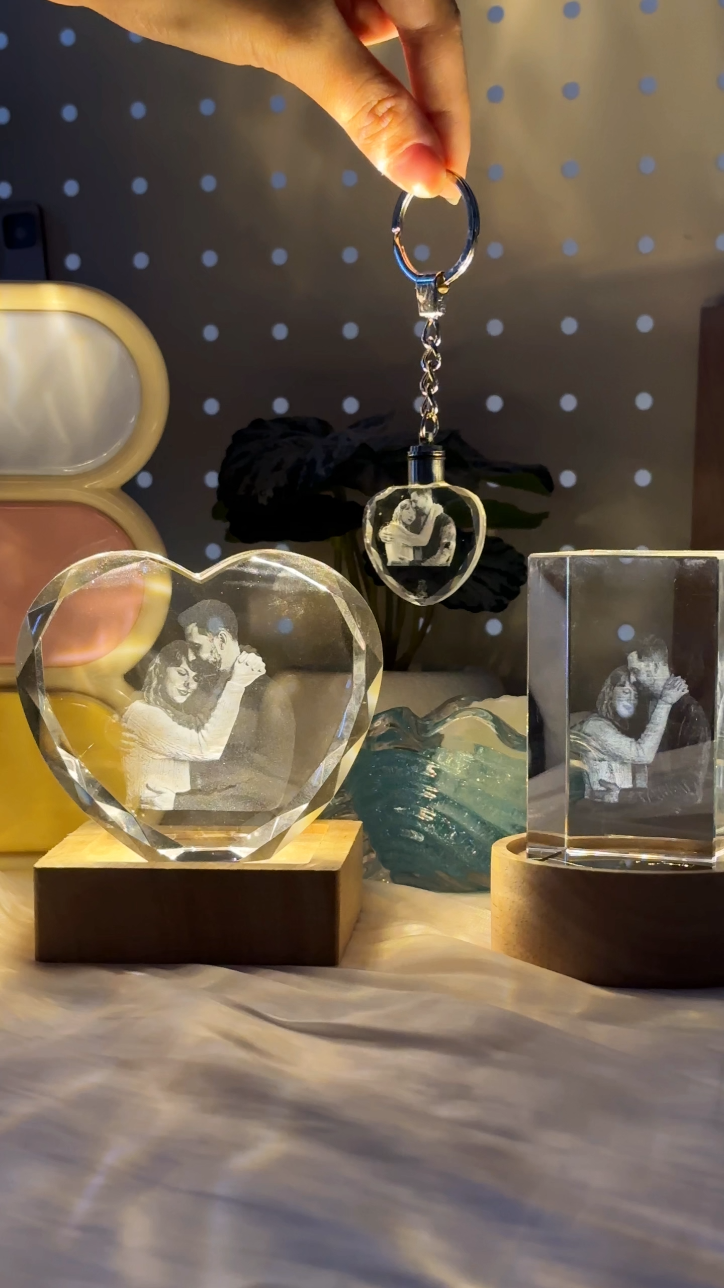 Personalized Taylor Name Glass Ornament