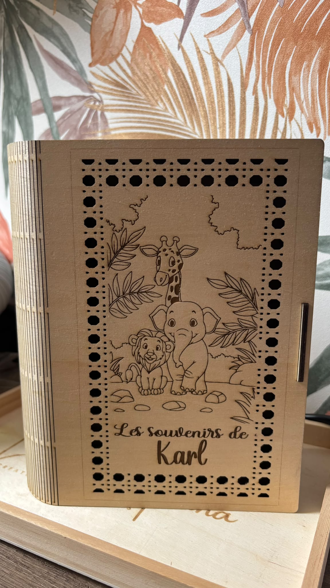[Laser cut and engrave] Boite à souvenirs