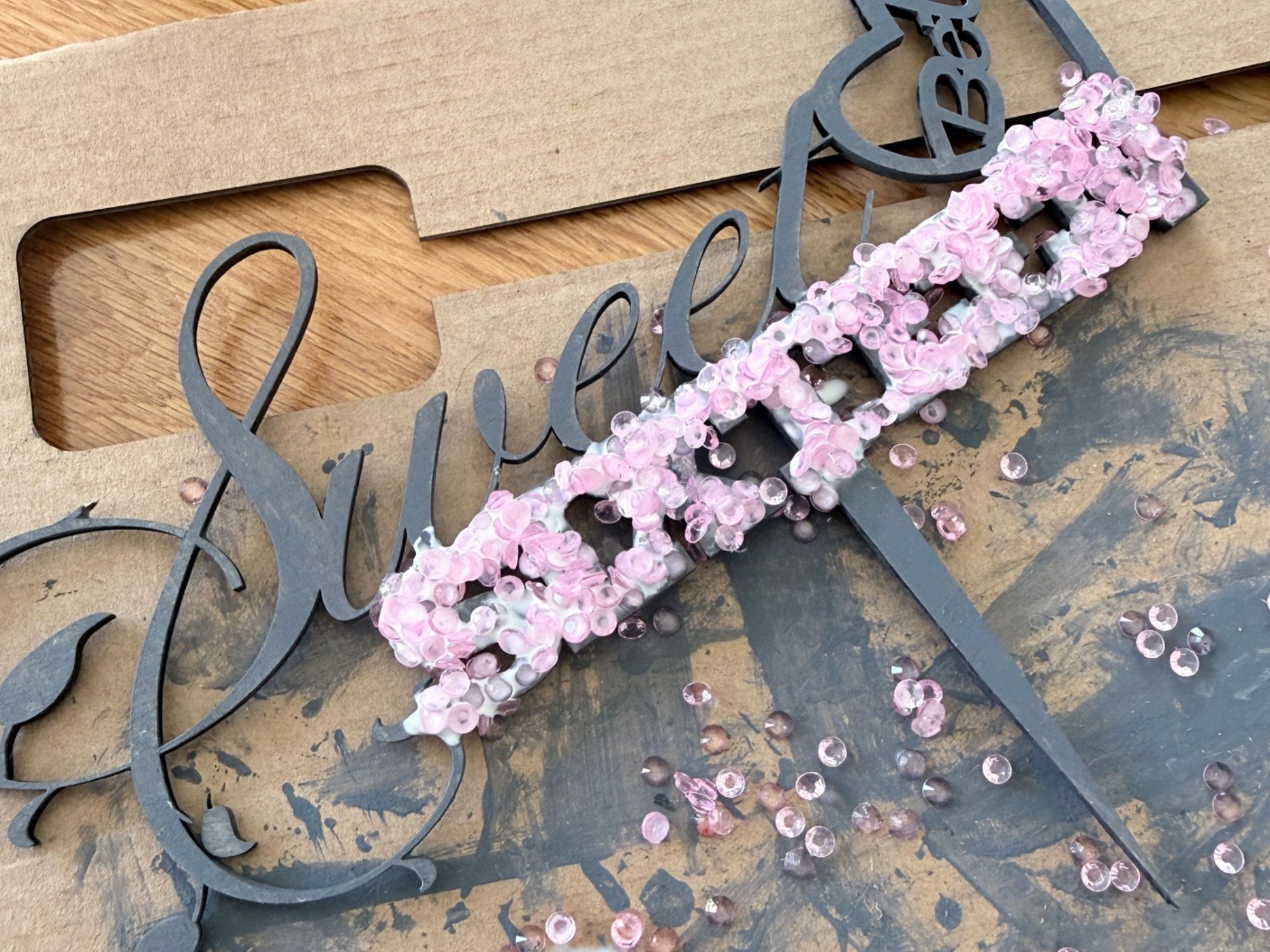 sweet 16 cake topper