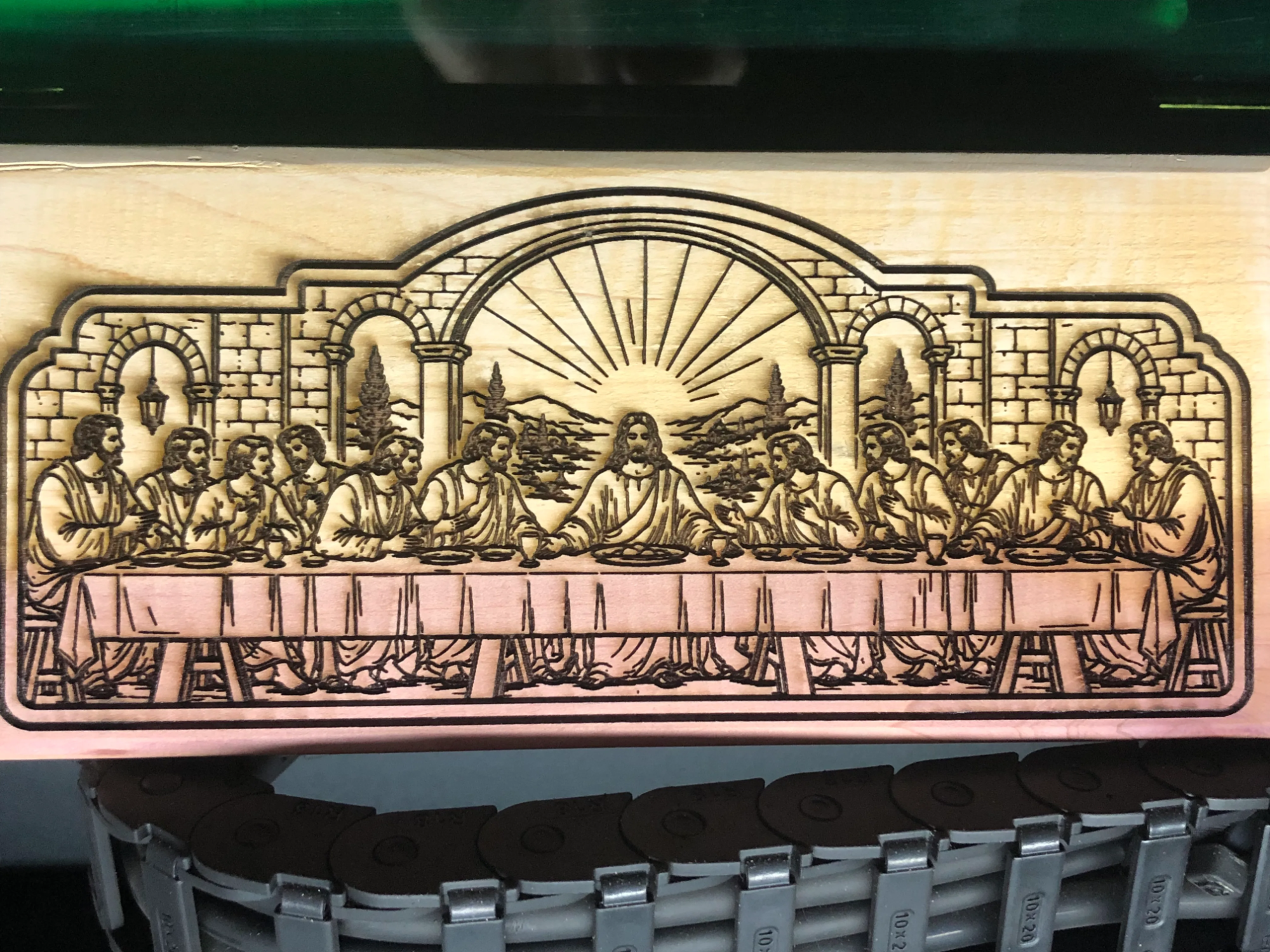 The Last Supper Wooden Wall Art Plaque