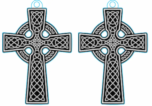 celtic knot long cross.xs