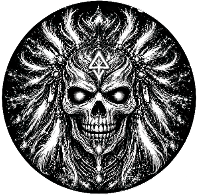 circular skull coaster 4.xs
