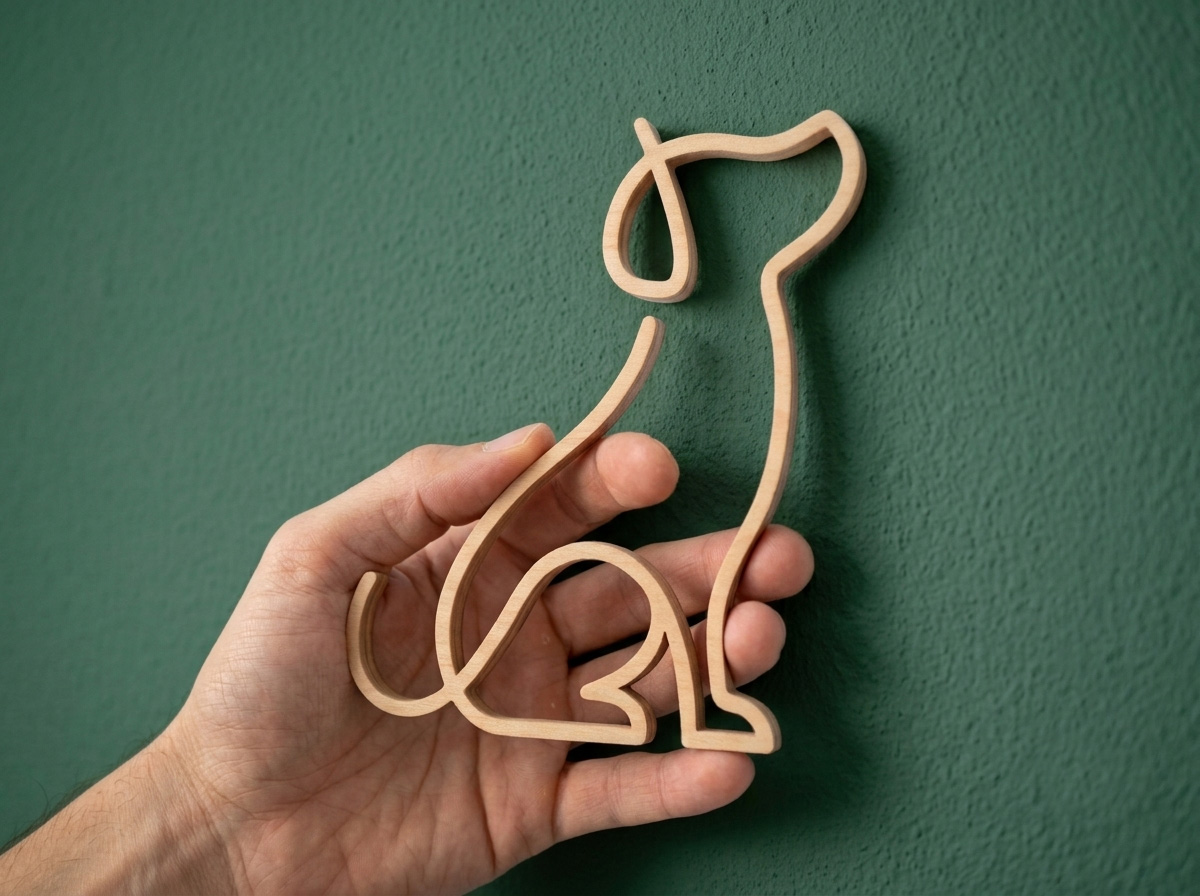 Decoración de pared - Perro instruction: step 3 - Preparación