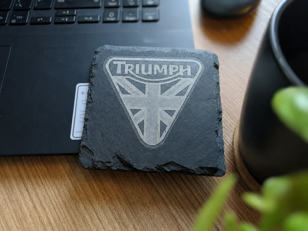 sous-verre logo moto