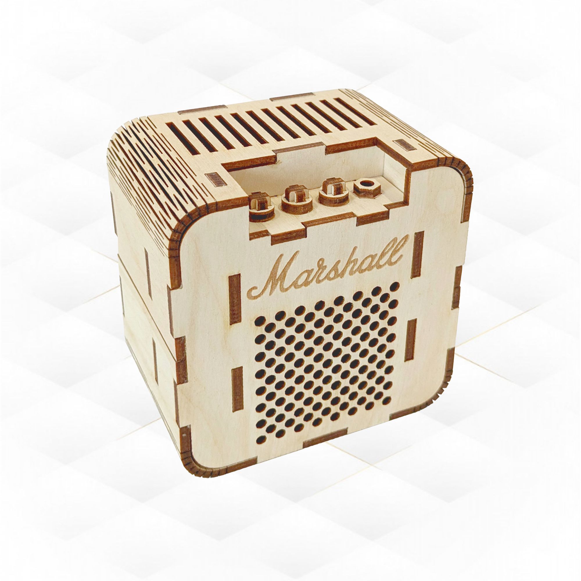 [Laser cut and engrave] Holder Guitar Pick Laser Cut Template, Musical Accessory, Laser Cutting Design