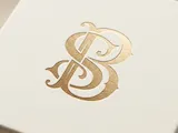 [Laser cut and engrave] SB Signature Couple Monogram – Artistic S & B Interlocking Initials for Wedding Décor, Personalized Gifts, Engraving & Laser Cutting
