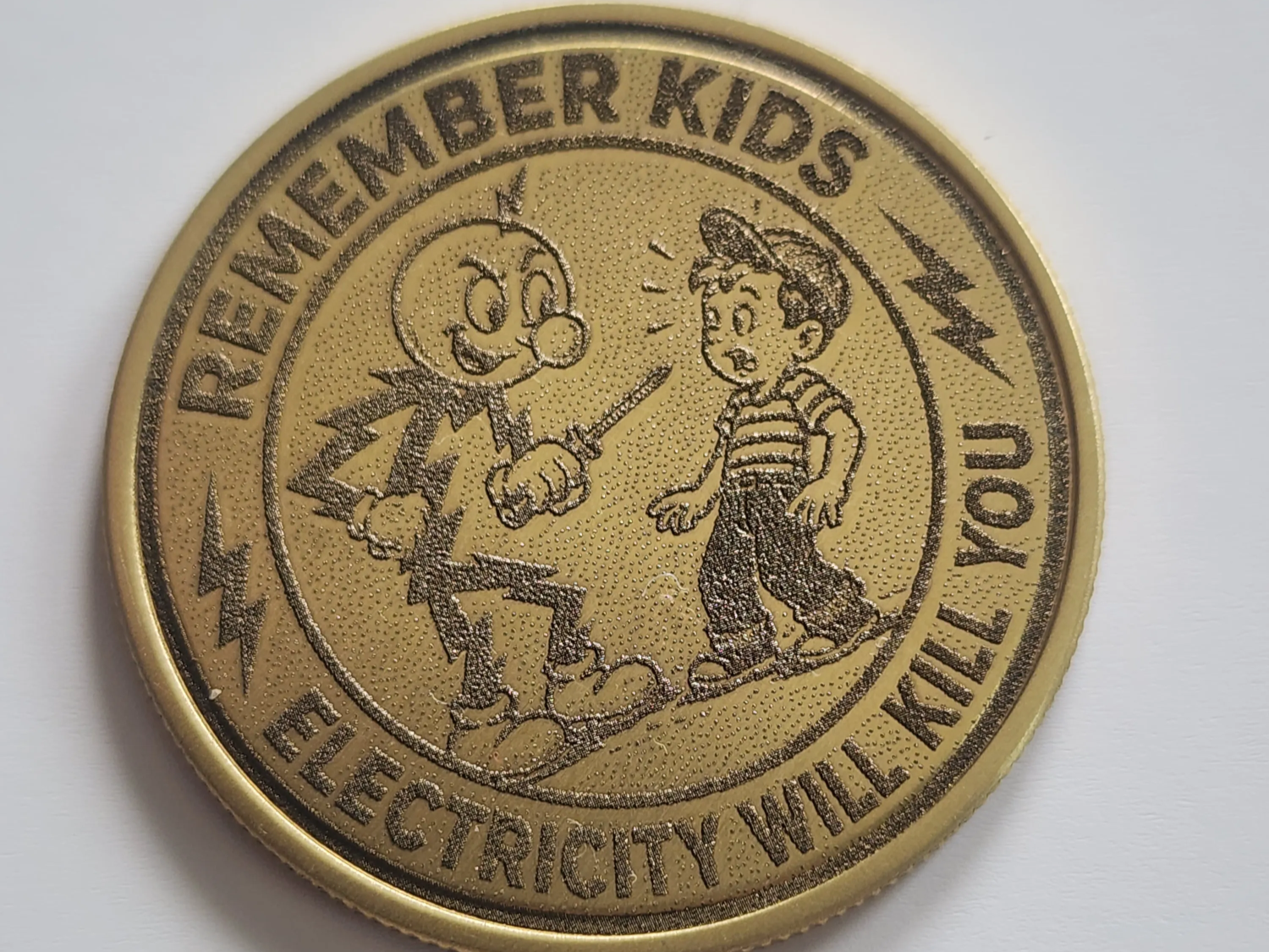 Funny coin