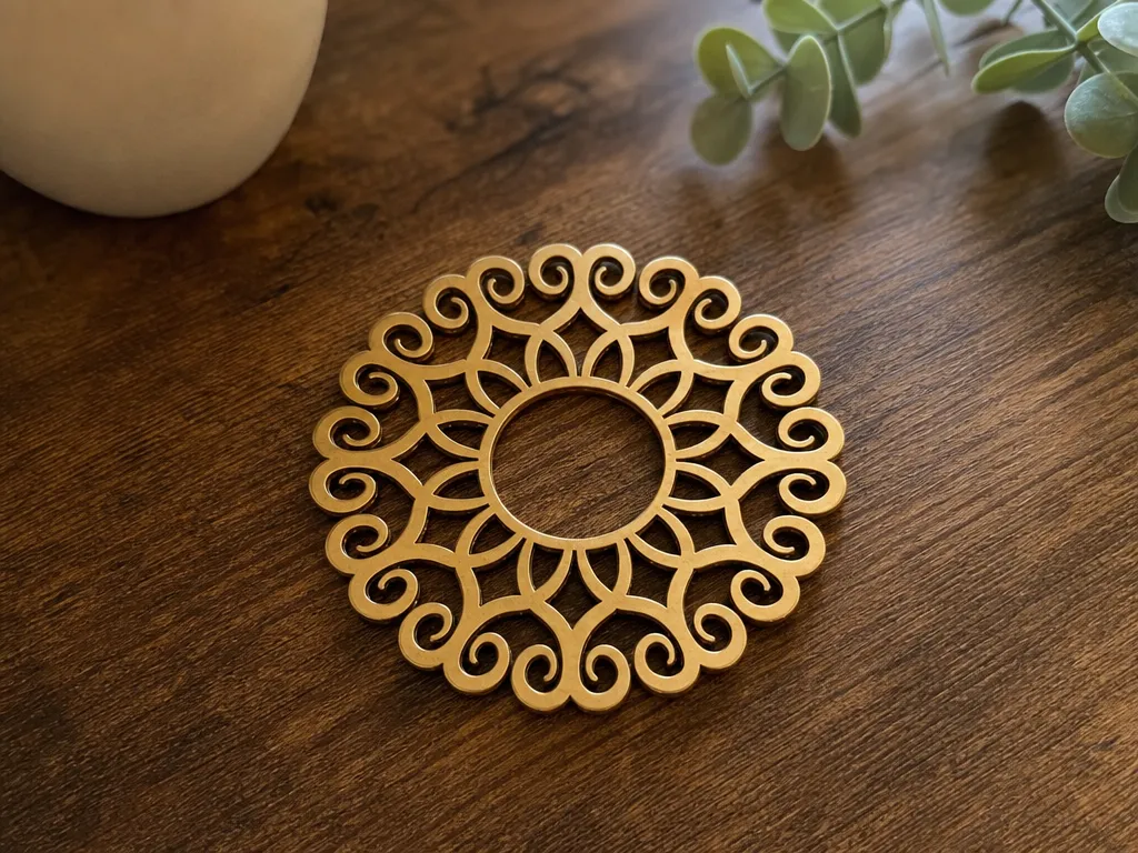 Flower Mandala Wall Art