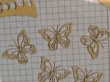 [Laser cut and engrave] Filigrane Schmetterlings-Ausschnitte aus Papier für Bastelprojekte