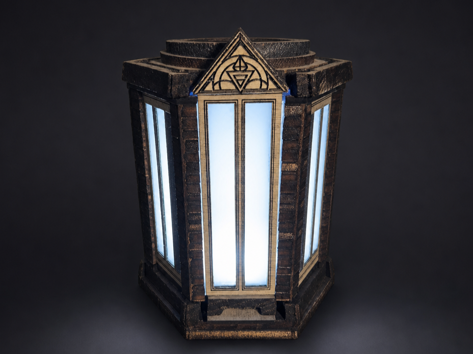 Hexagon Directional Tower Lamp