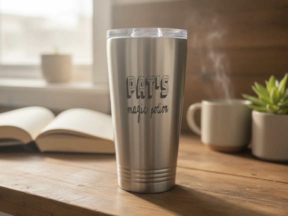 Pat's Magic Potion Stainless Steel Travel Tumbler