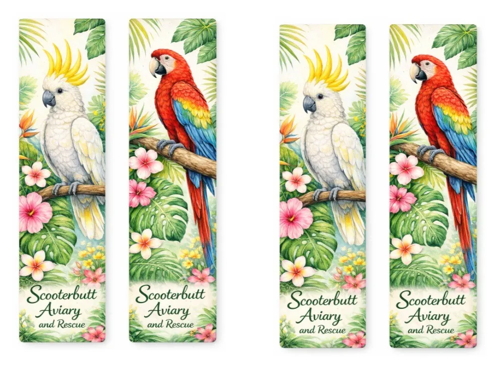 Bookmarks for Parrot rescue