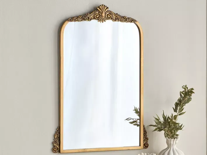 3D Relief Mirror Frame STL File For CNC