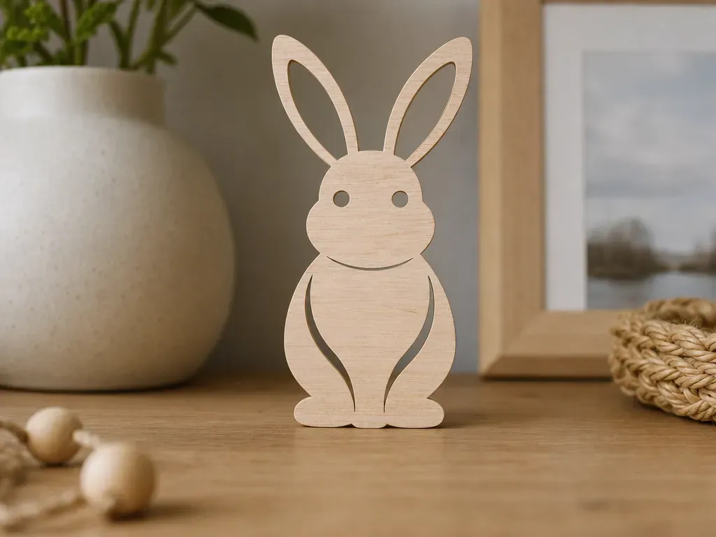 Easter Bunny - Laser Cutting Design
