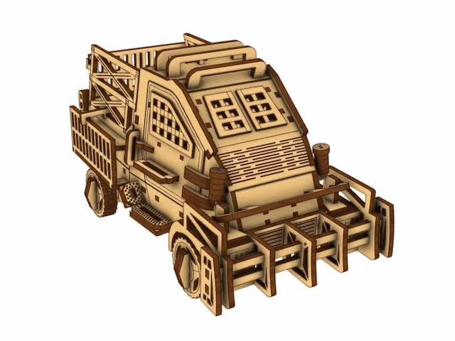 Scrapland Utility Mule – Wasteland Truck Model