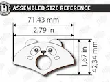 [Laser cut and engrave] Animal Themed Wooden Thumb Page Holder for Reading Laser Cut Bundle. Kids Laser. Cute Wooden Page Holder