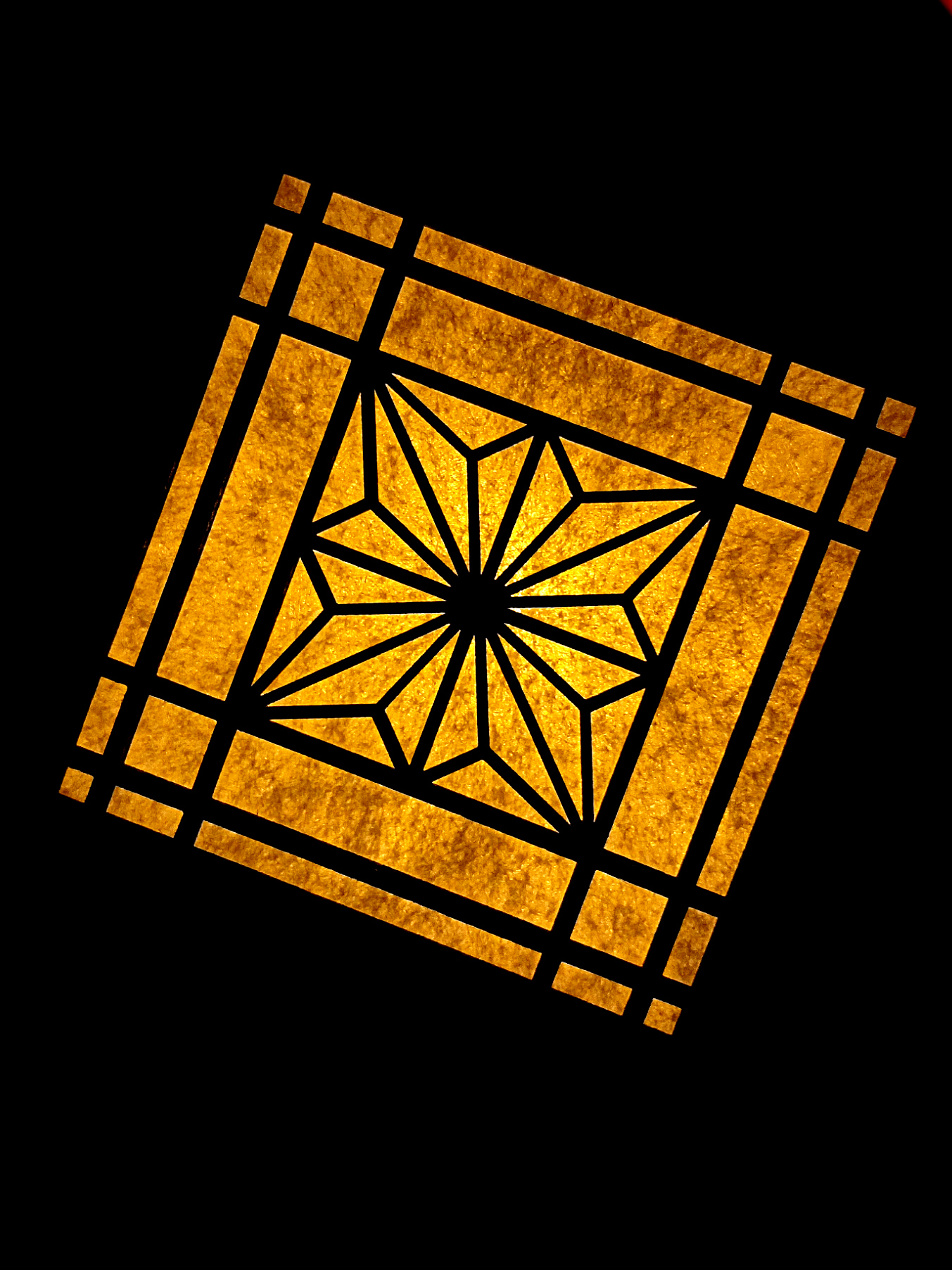 [Laser cut and engrave] Free Kumiko Asanoha Sample Pack - 3 SVG DXF Laser Cut Files