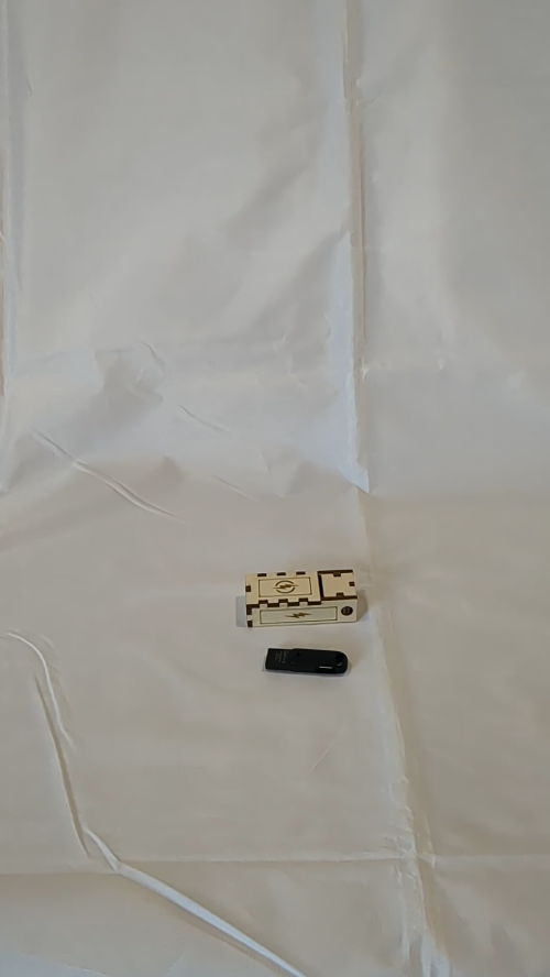 [Laser cut and engrave] Gift Box Case Flash Memory Laser Cut Template, Cover SSD Laser Cutting Design