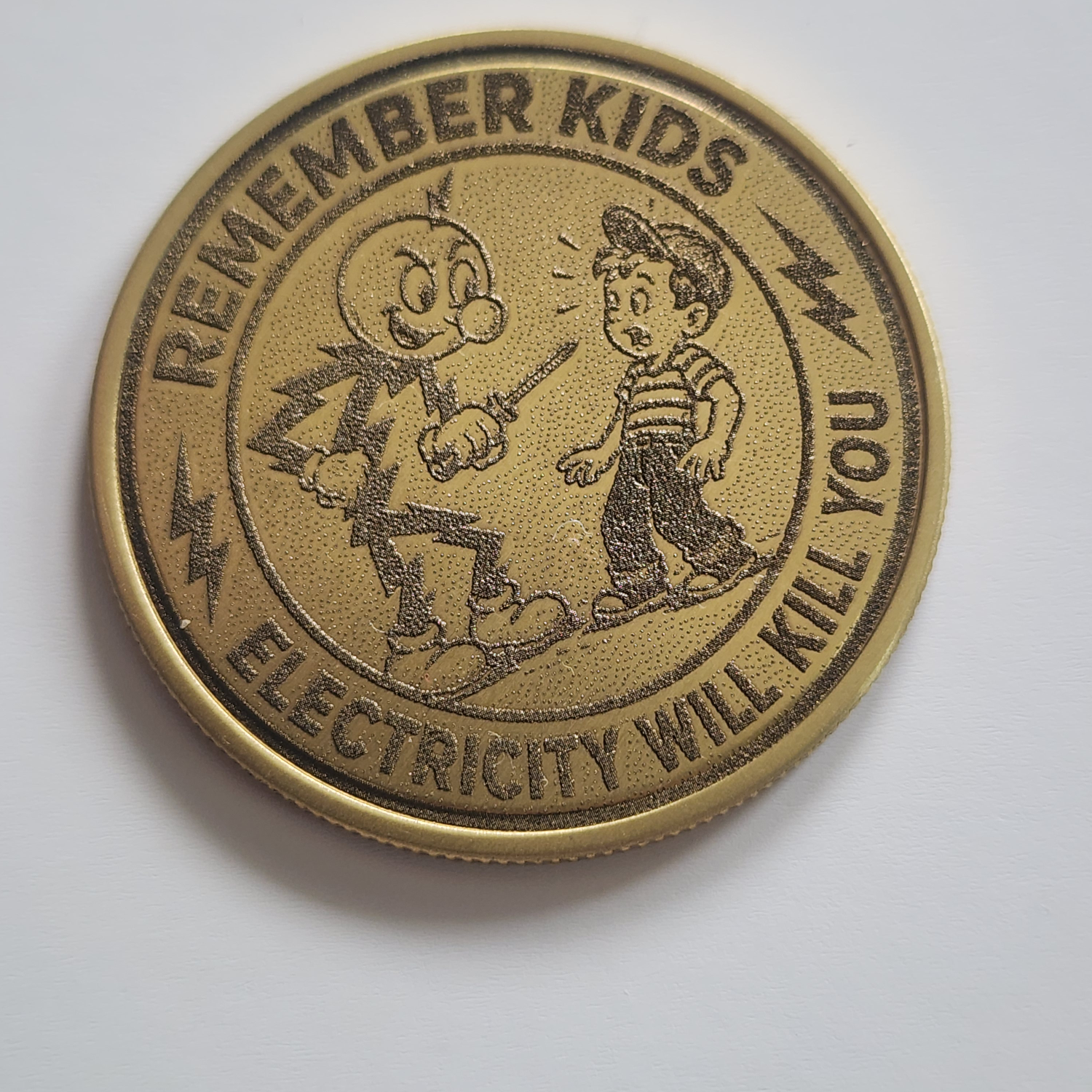 Blank Commemorative Brass Coins