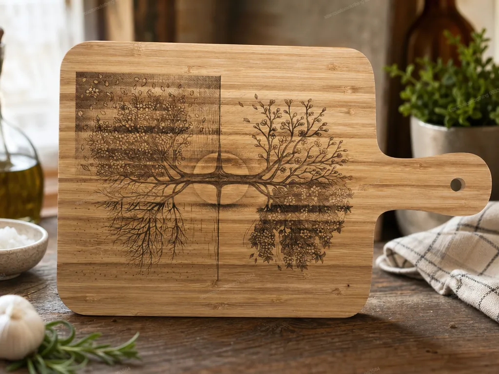 One Tree, Four Seasons — A Bamboo Board for the Heart of the Home