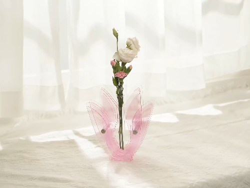 [Laser cut and engrave] Acrylic Gradient Vase Kit