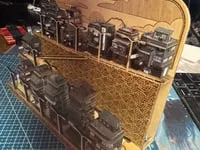 [Laser cut and engrave] Village in a Box Miniature Urban Streetscape Diorama