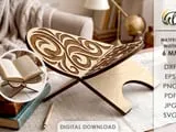 [Laser cut and engrave] 3D Book Holders Bundle. Cookbook Rest Laser Cut Files. Wooden Open Book Display. Animals SVG. Mandala. Floral. Book Stand. Library Decor