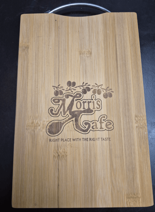 [Laser cut and engrave] Bamboo Cutting Board