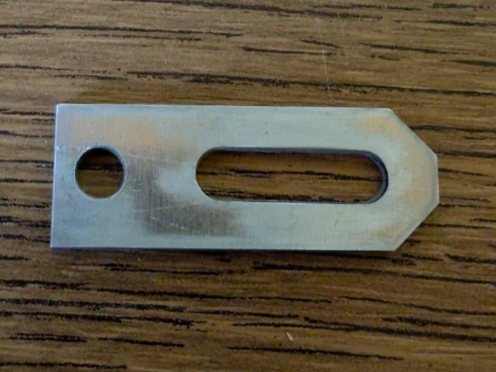 Spannprazen aus 2mm aluminium