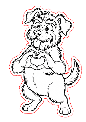 dog heart.xs