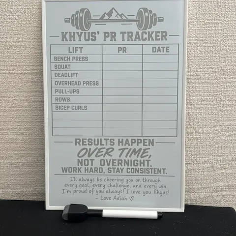 3mm Whiteboard DryErase