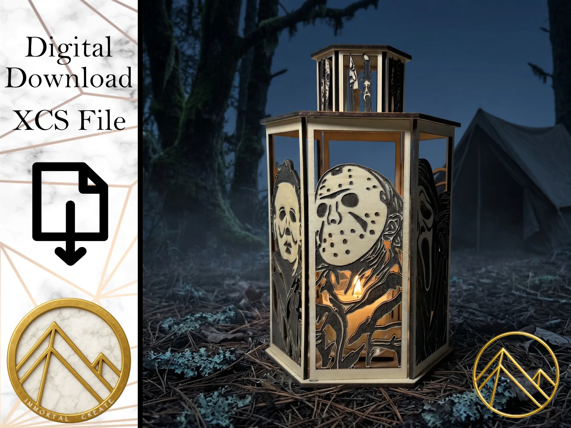 Halloween Horror Movie Lantern