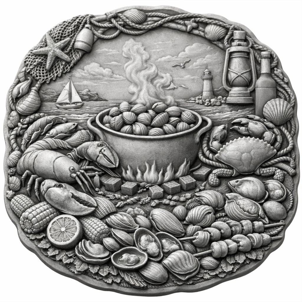 [Laser cut and engrave] Don't Be Shellfish Share the Butter Seafood Boil Wall Plaque