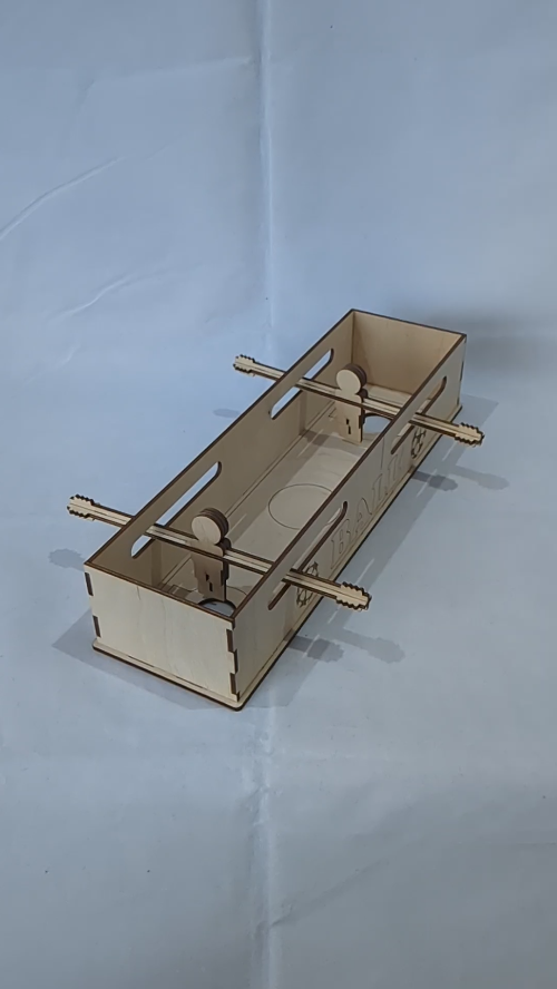 [Laser cut and engrave] Desk Football Game Laser Cut Template, Ball Games Laser Cutting Design