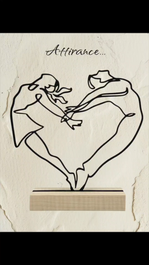 [Laser cut and engrave] Attirance